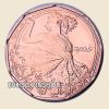 Ausztria 5 euro 2025_1 '' Tánc '' UNC réz! 